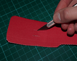 Bild vom Zusammenbauen des Weihnachtsstiefels