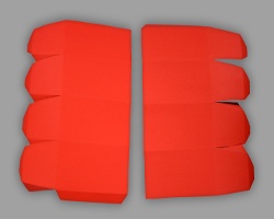 Innenseite von Papierbecher Bild von zwei Elementen für die Innenseite des Papierbechers