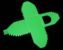 Wellpappenkörper Bild von Wellpappenkörper