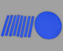 Tonkarton zur Verstärkung des Zylinders Bild von Tonkarton zur Verstärkung des Zylinders