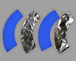 Alufolie für Hutkrempe Bild von Alufolie für Hutkrempe